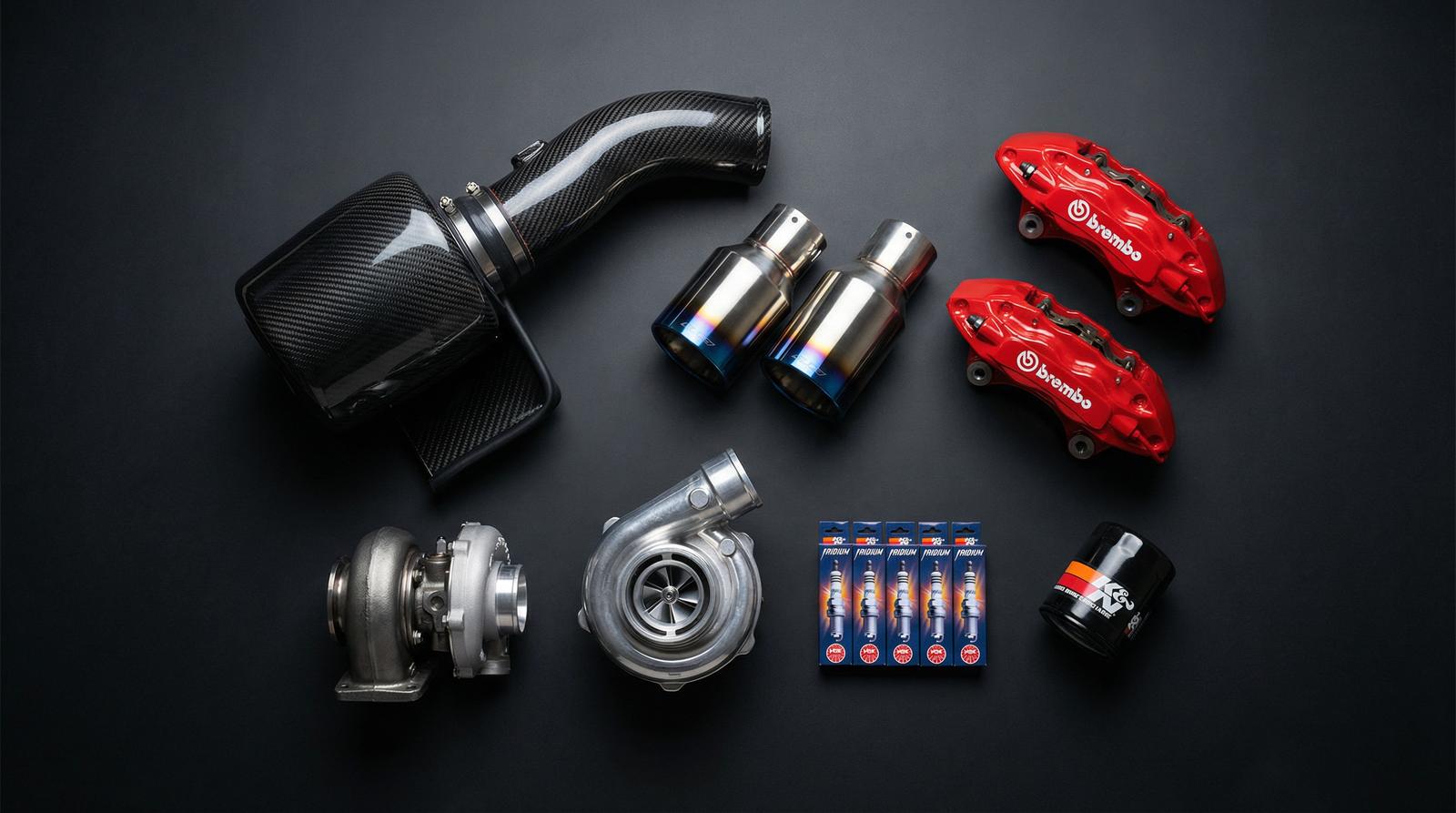 51修车改装配件展示